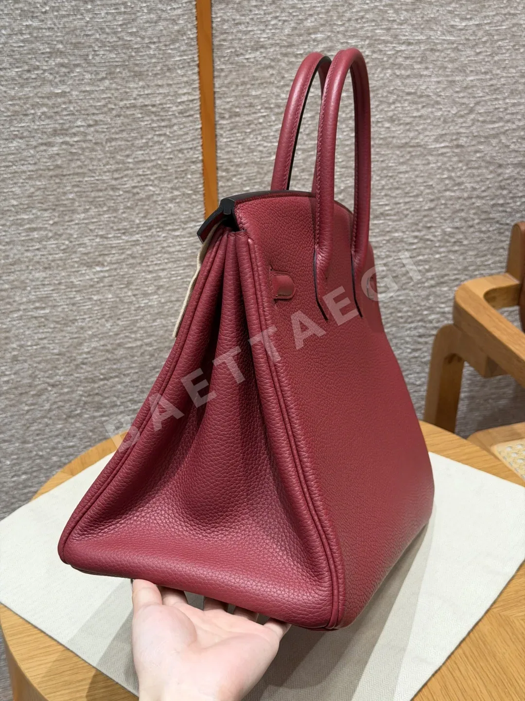 에르메스 버킨 35 토고 가죽 가방 상세 이미지 4