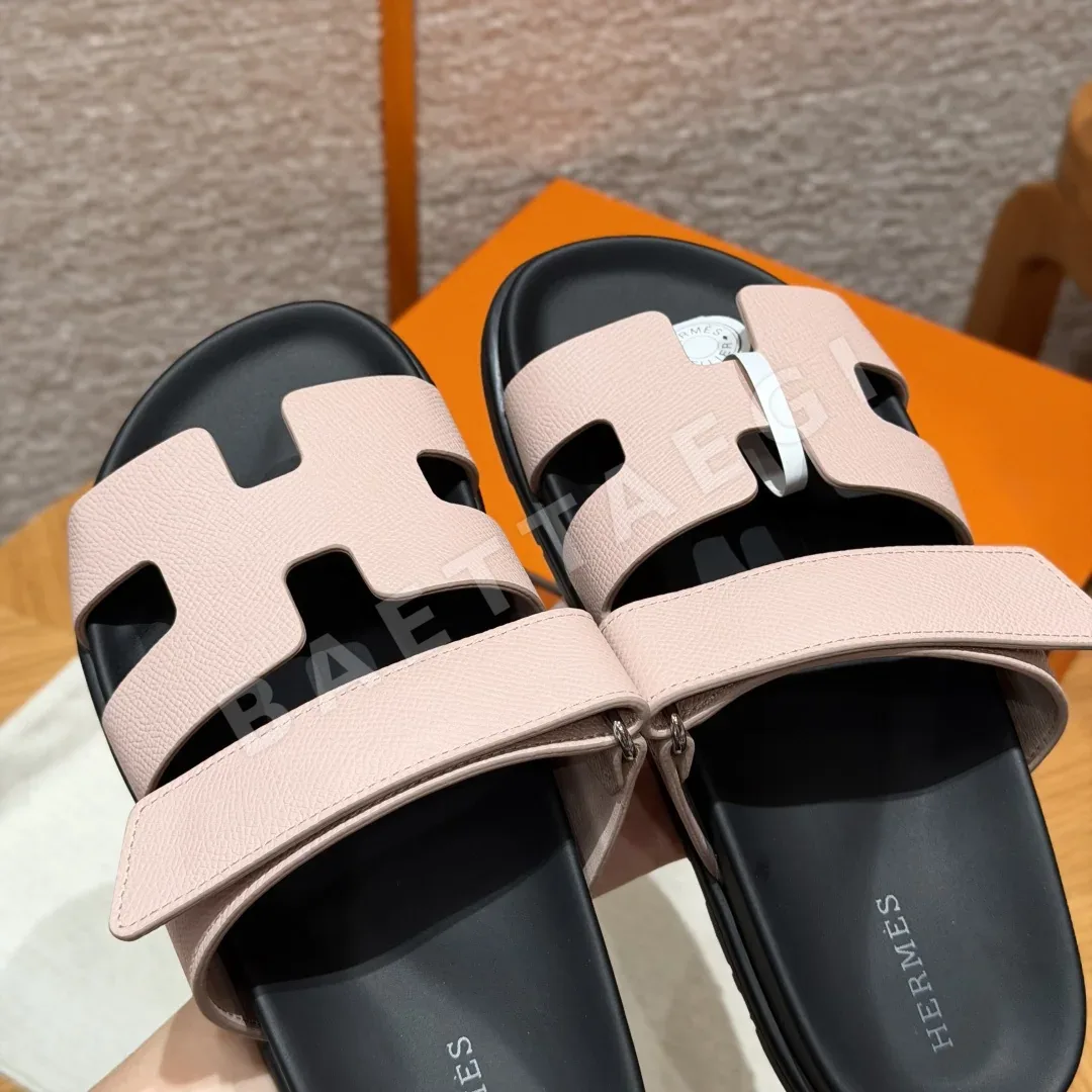 에르메스 시프레 샌들 Calfskin Palm 프린트 상세 이미지 9