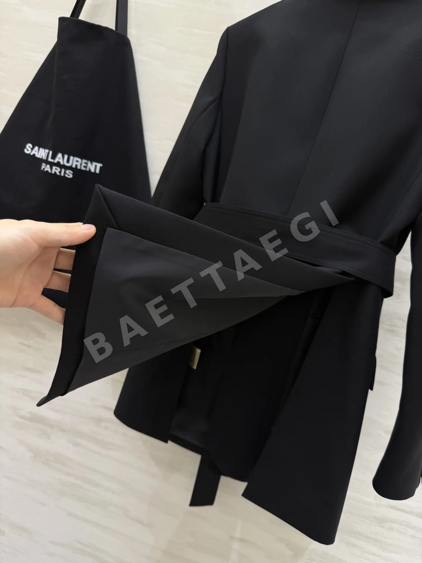 생로랑 울 수트 여성 자켓 상세 이미지 7