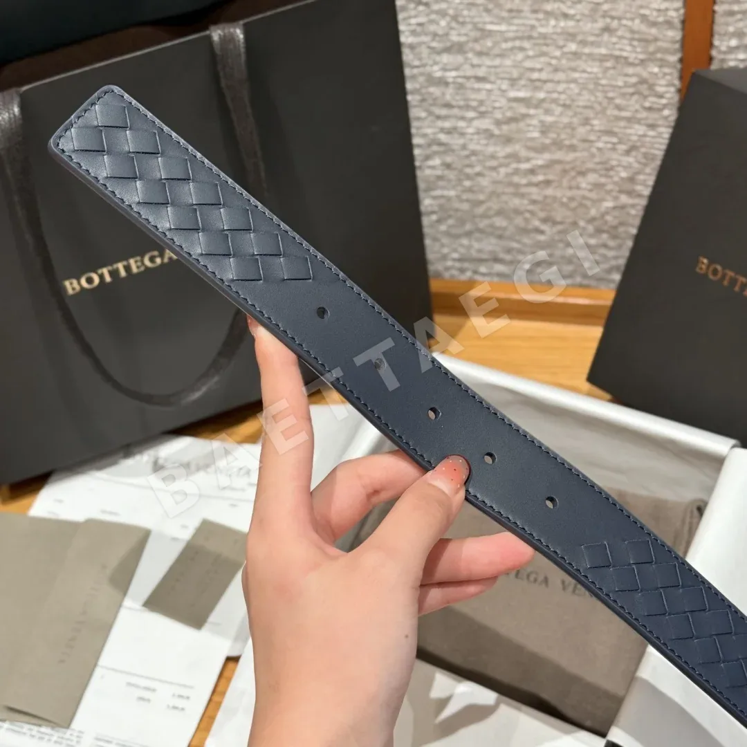 보테가베네타 인트레치오 루프 소가죽 벨트 상세 이미지 10