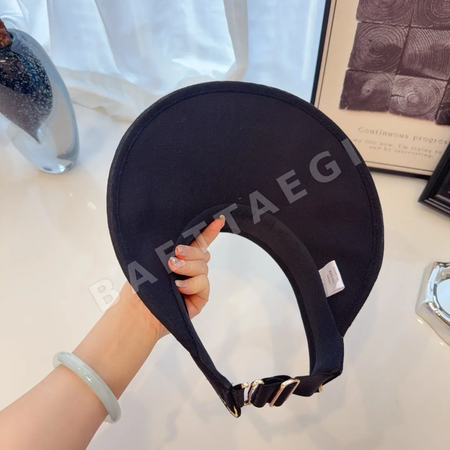 셀린느 라피아 선바이저 모자 상세 이미지 7