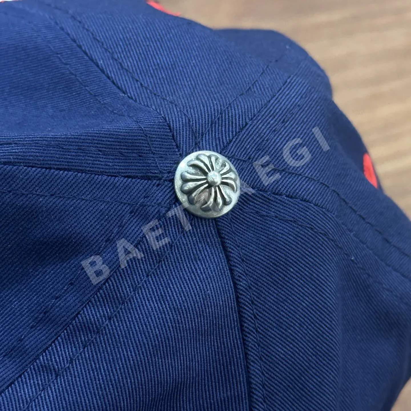 크롬하츠 크로스 자수 조절 베이스볼 캡 상세 이미지 5