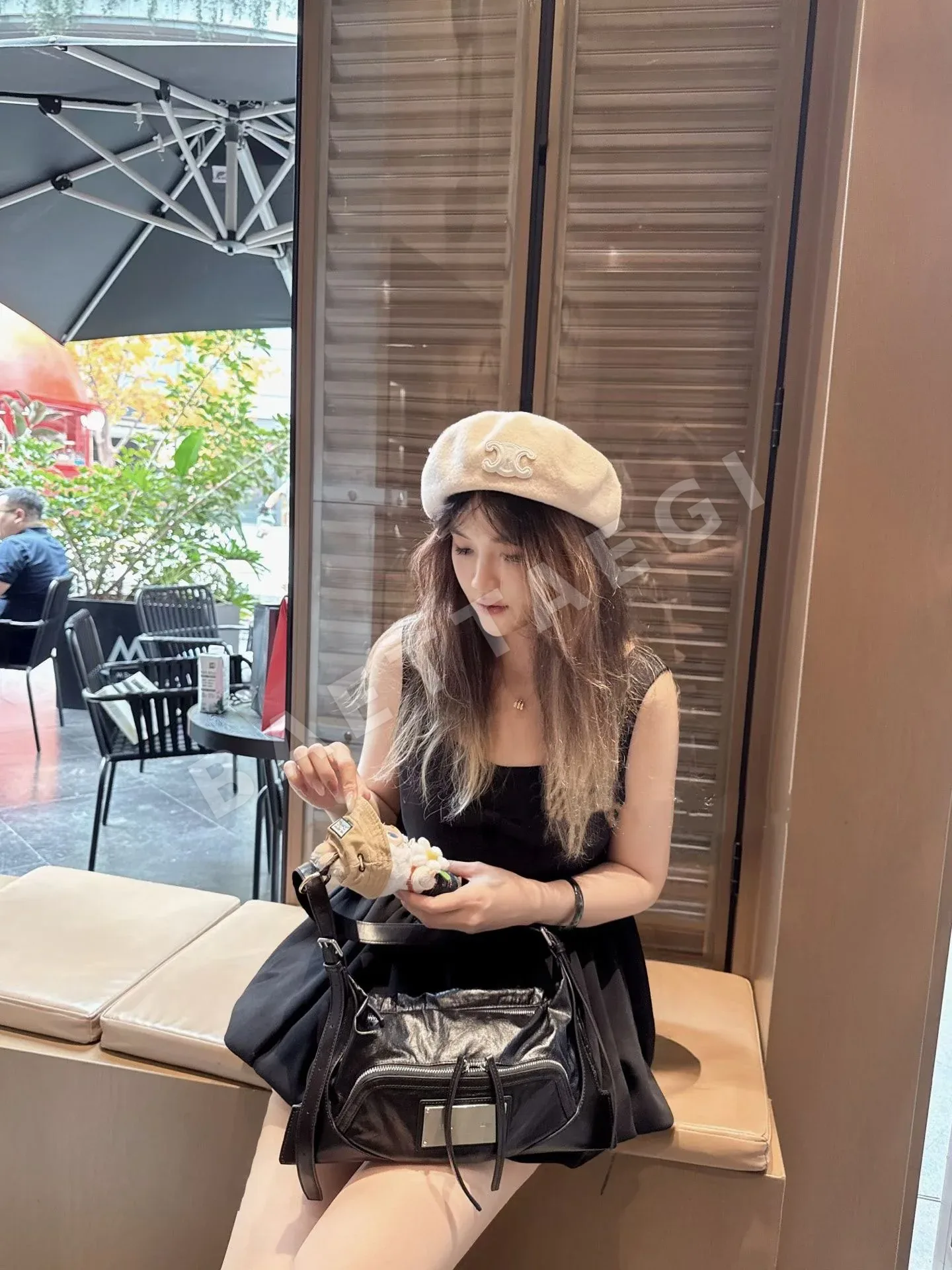 셀린느 캐시미어 베레모 84001