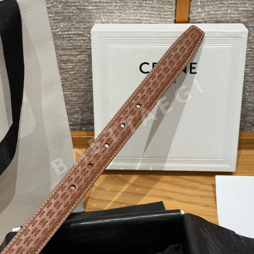 셀린느 카프스킨 여성용 벨트 상세 이미지 7