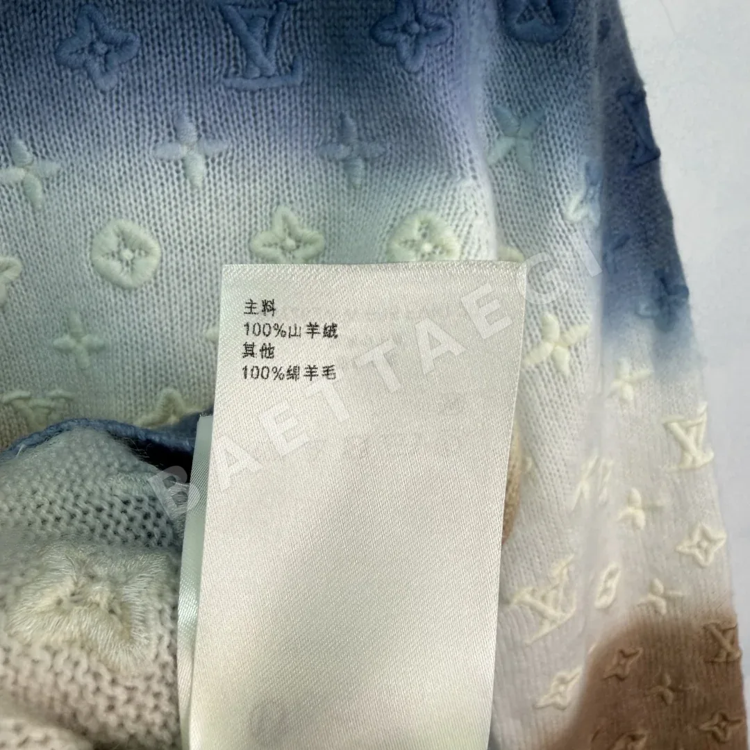 루이비통 그라데이션 모노그램 여성 니트 상세 이미지 9