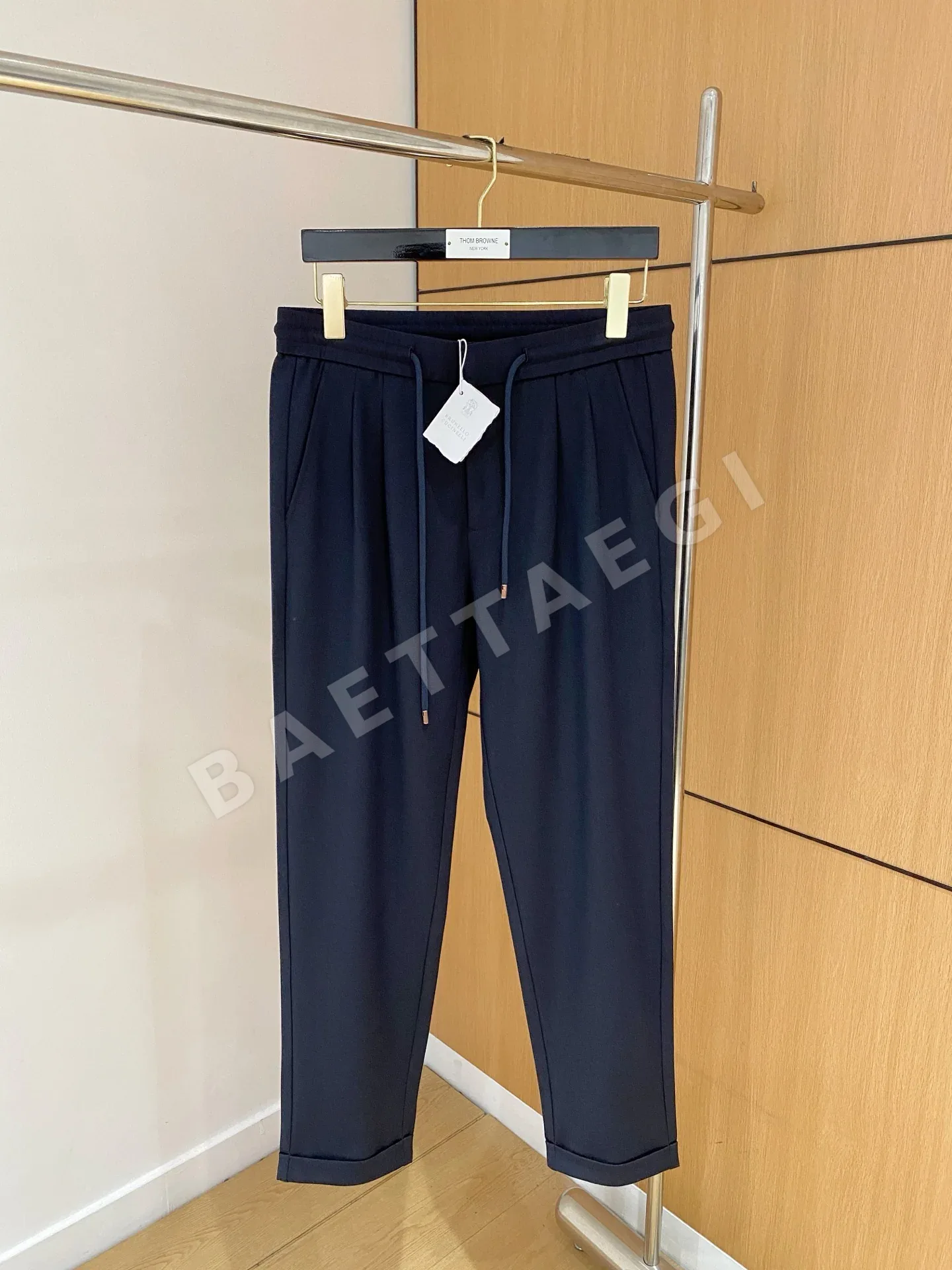 브루넬로쿠치넬리 남성 린넨 바지 129951