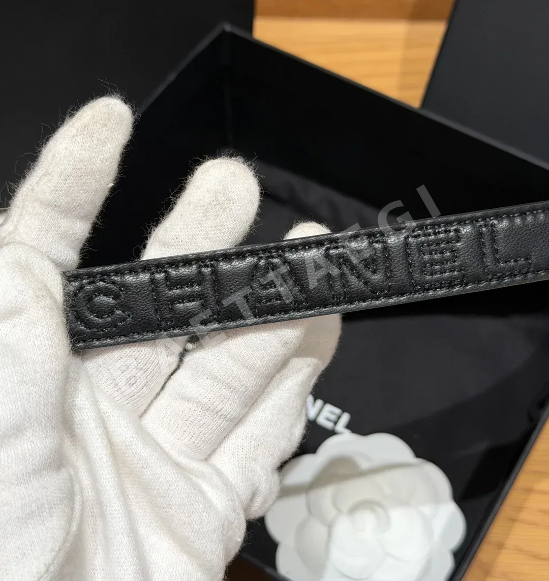 샤넬 퀼팅 램스킨 20mm 벨트 상세 이미지 9