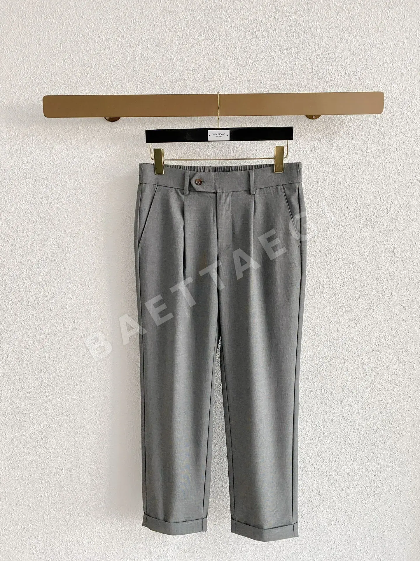 브루넬로쿠치넬리 코튼 혼방 남성 바지 상세 이미지 1