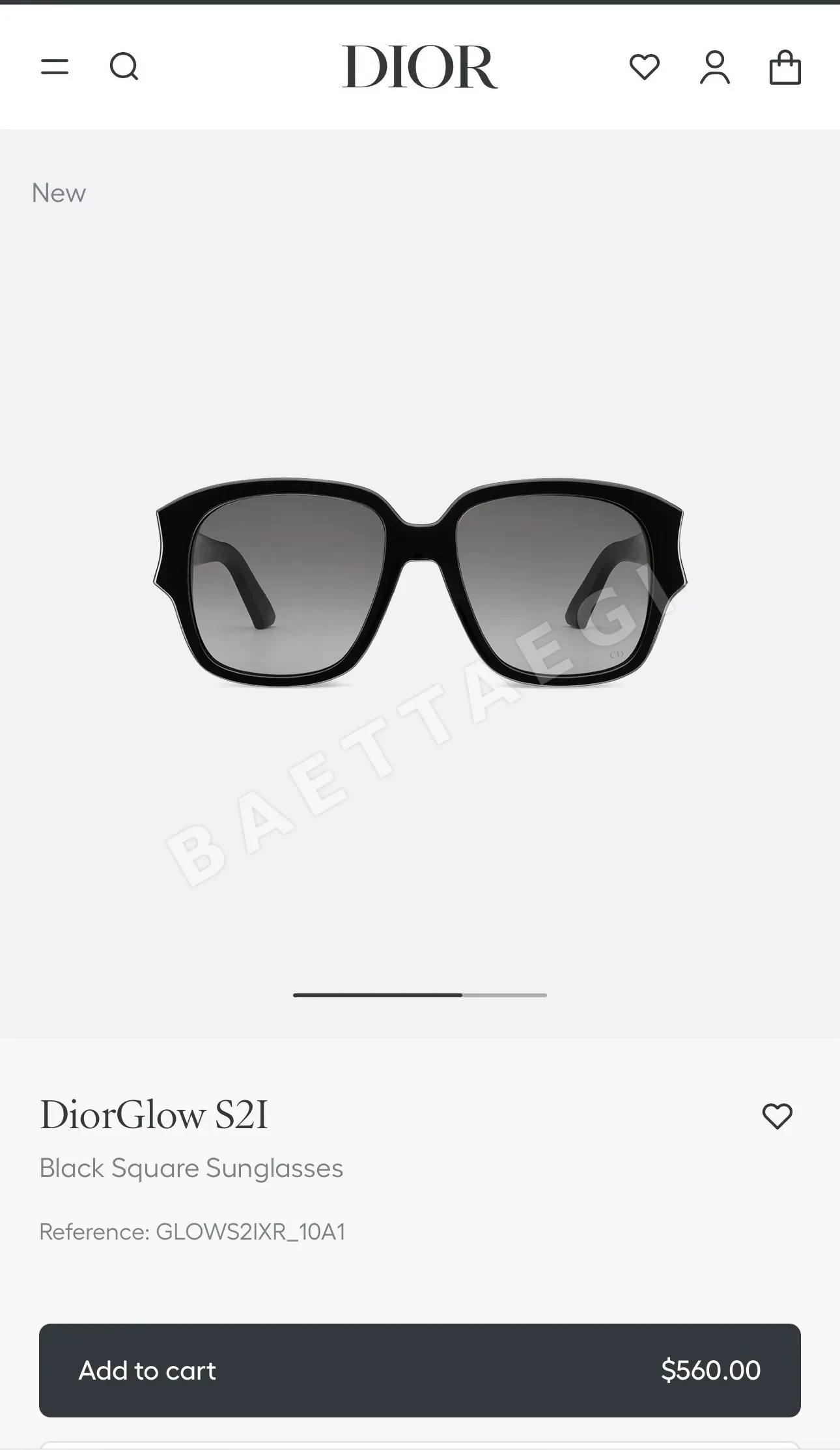 디올 Glow 선글라스 상세 이미지 2