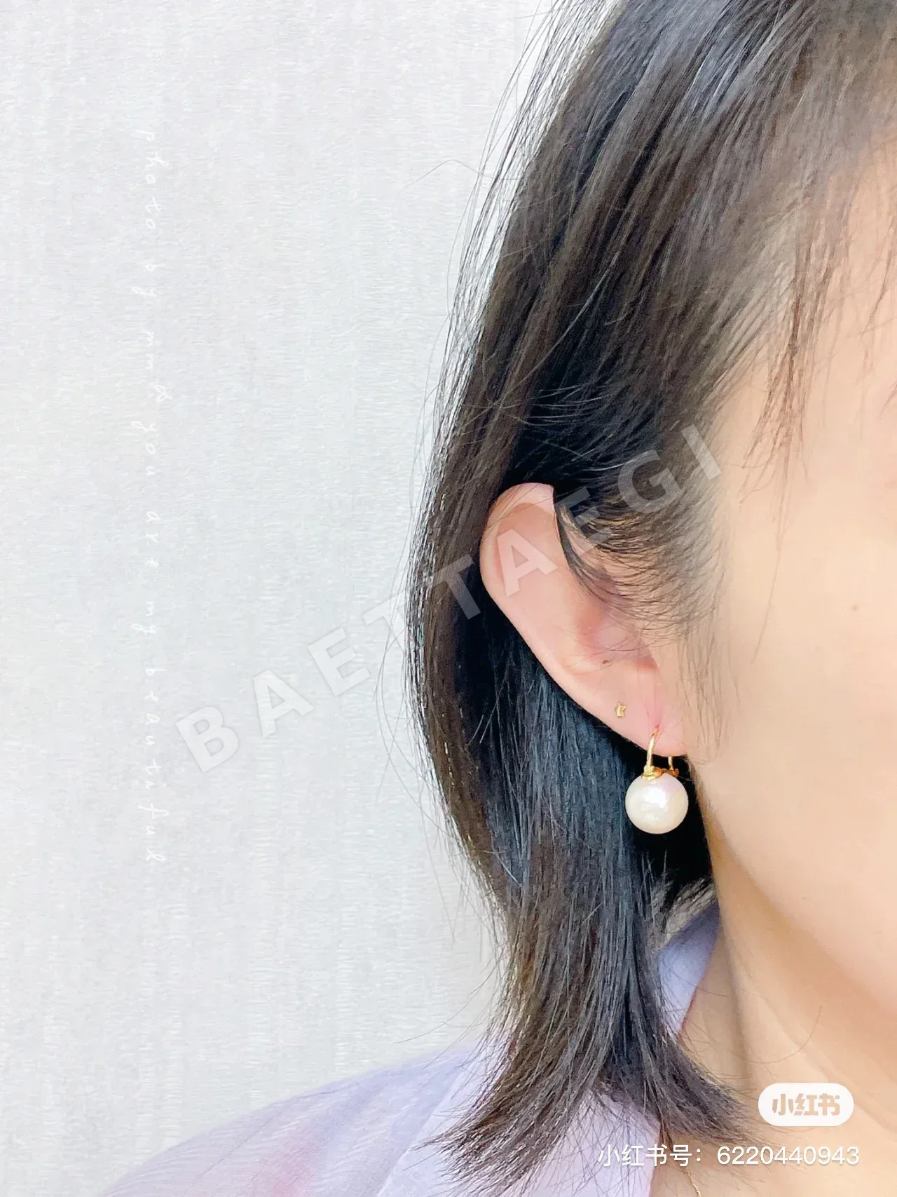 셀린느 그레이 스터드 귀걸이 상세 이미지 5