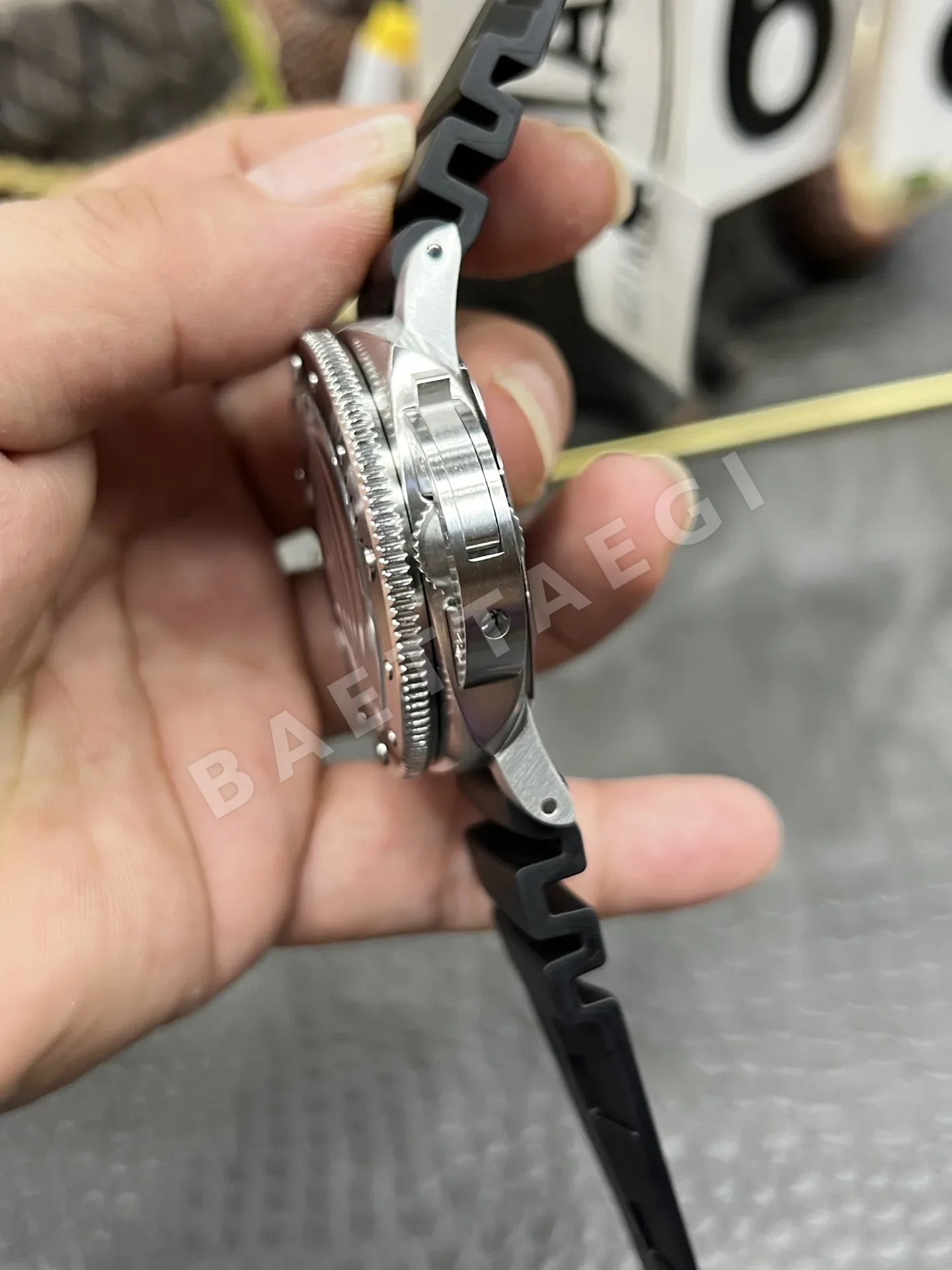 파네라이 PAM1229 블루 바늘 자동 시계 상세 이미지 6