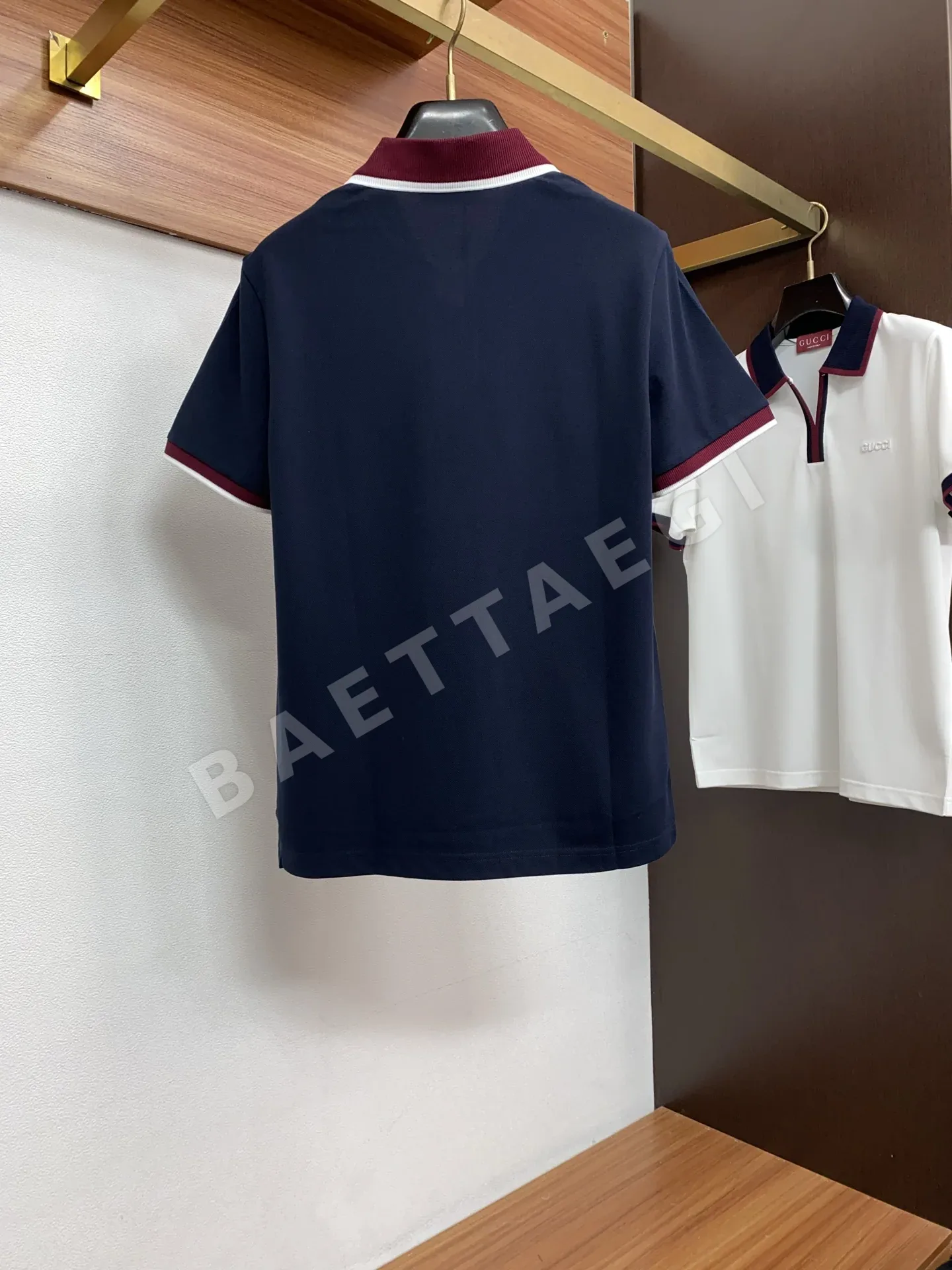 구찌 클래식 남성 반팔 폴로셔츠 상세 이미지 9