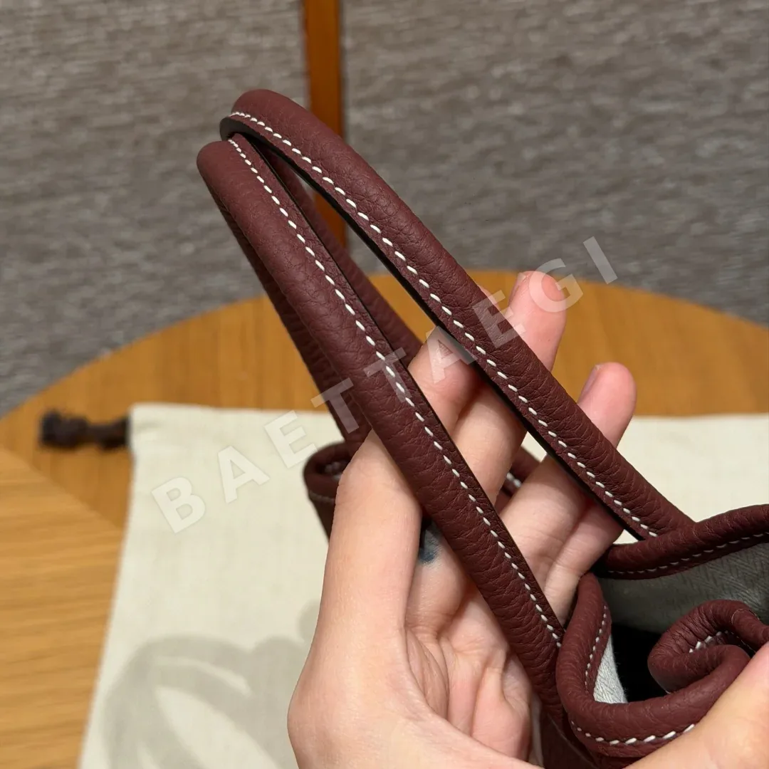 에르메스 가든파티 23 네고다 소가죽 가방 상세 이미지 9