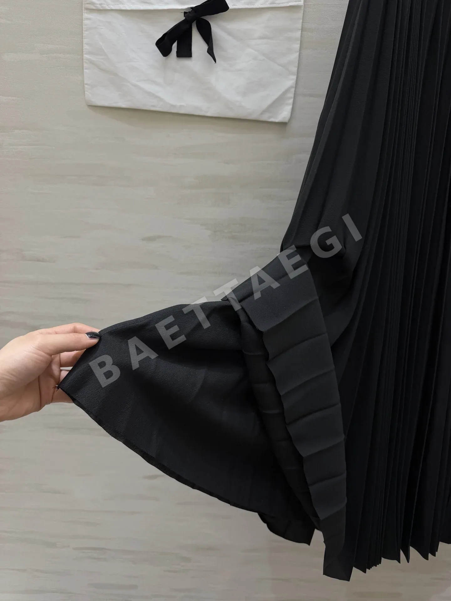 디올 플리츠 미디 스커트 상세 이미지 7