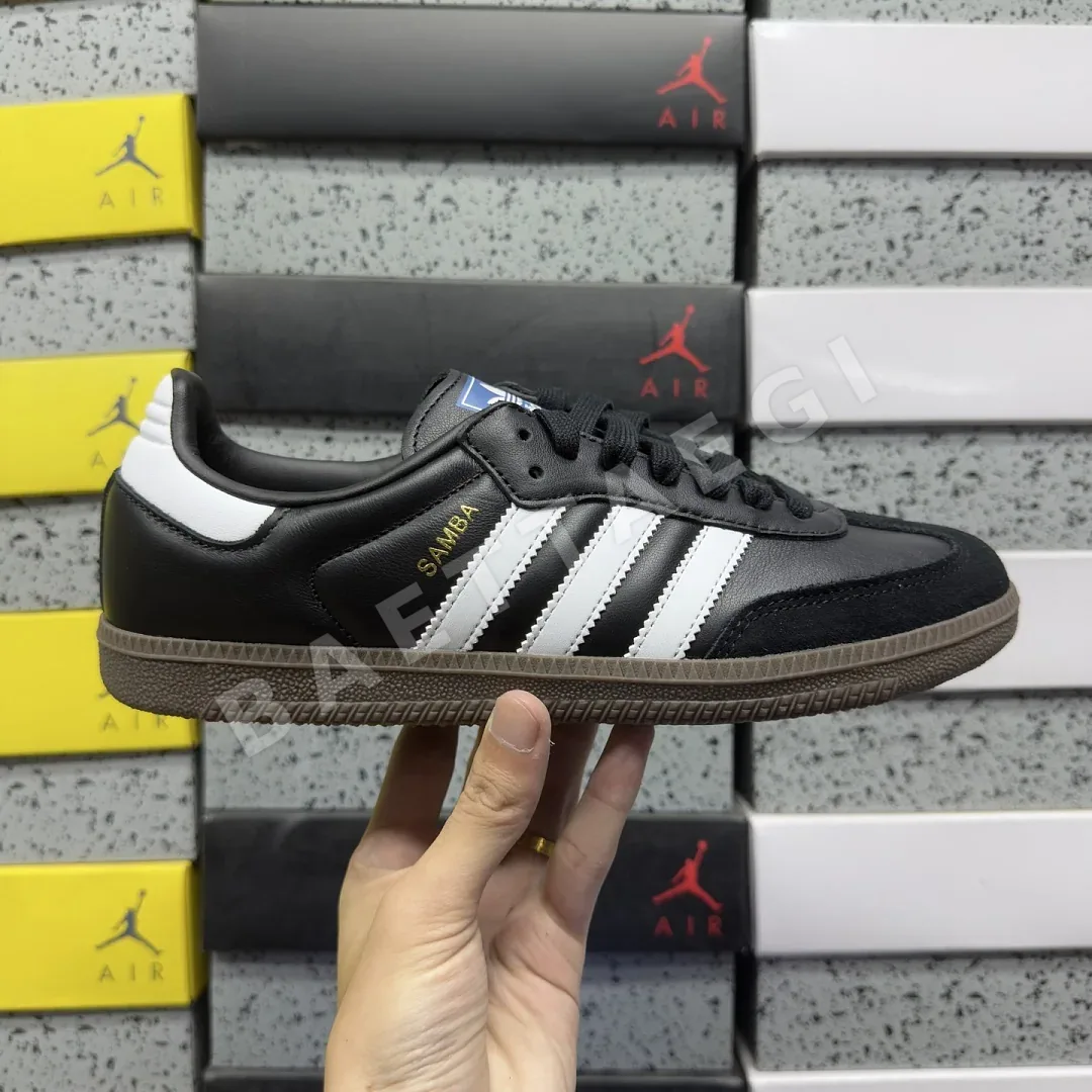 아디다스 [GOD] 삼바 OG B75807 200814 Adidas Samba OG Black White Gum 상세 이미지 4