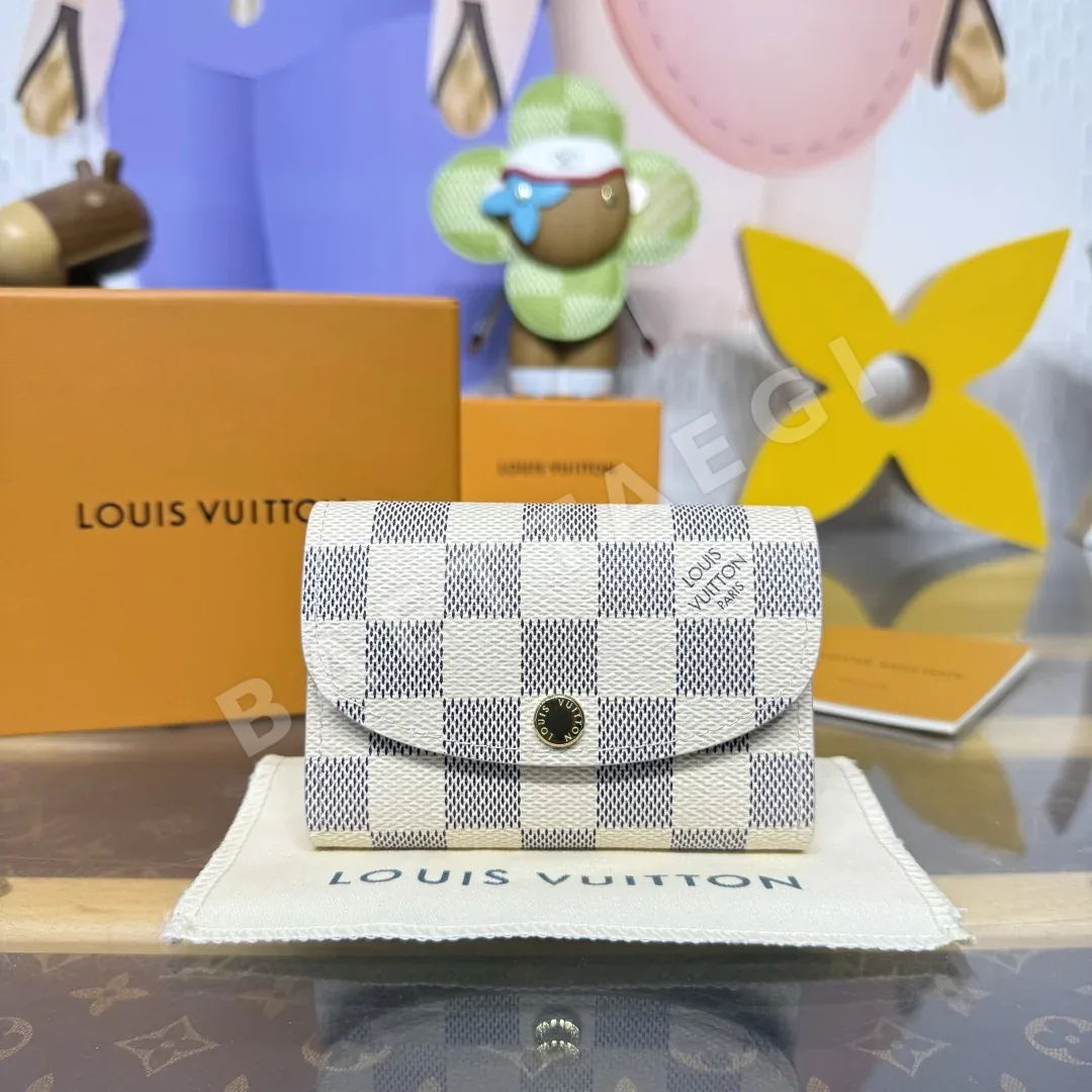 루이비통 다미에 아줄 포르트모네 로자리 지갑 192535