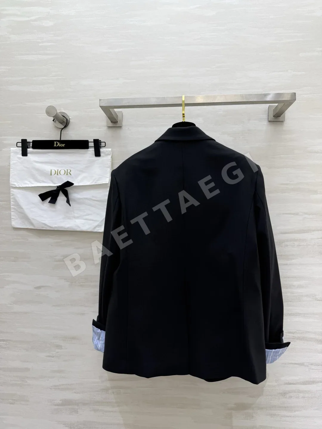 디올 클래식 블랙 여성 자켓 상세 이미지 9