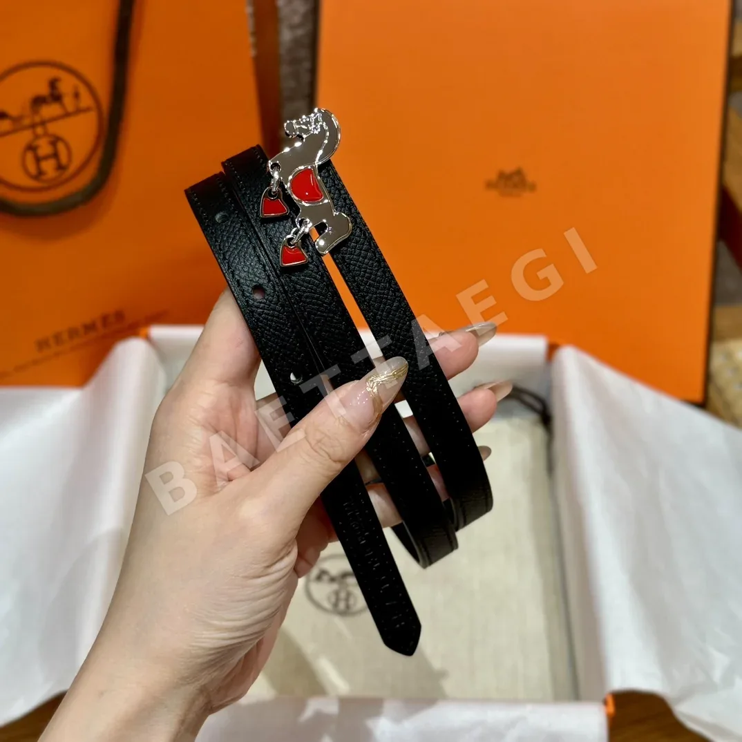 에르메스 그레낭 양면 송아지가죽 벨트 175429
