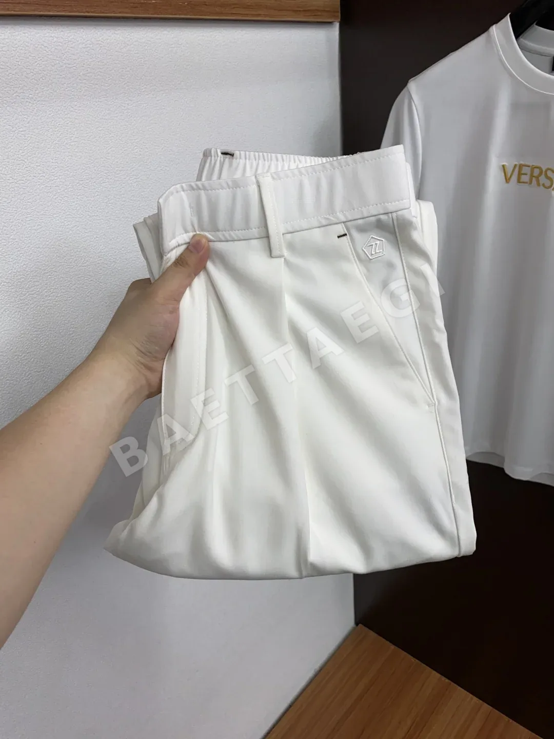 제냐 2026 년 봄여름 캐주얼 남성 바지 상세 이미지 1