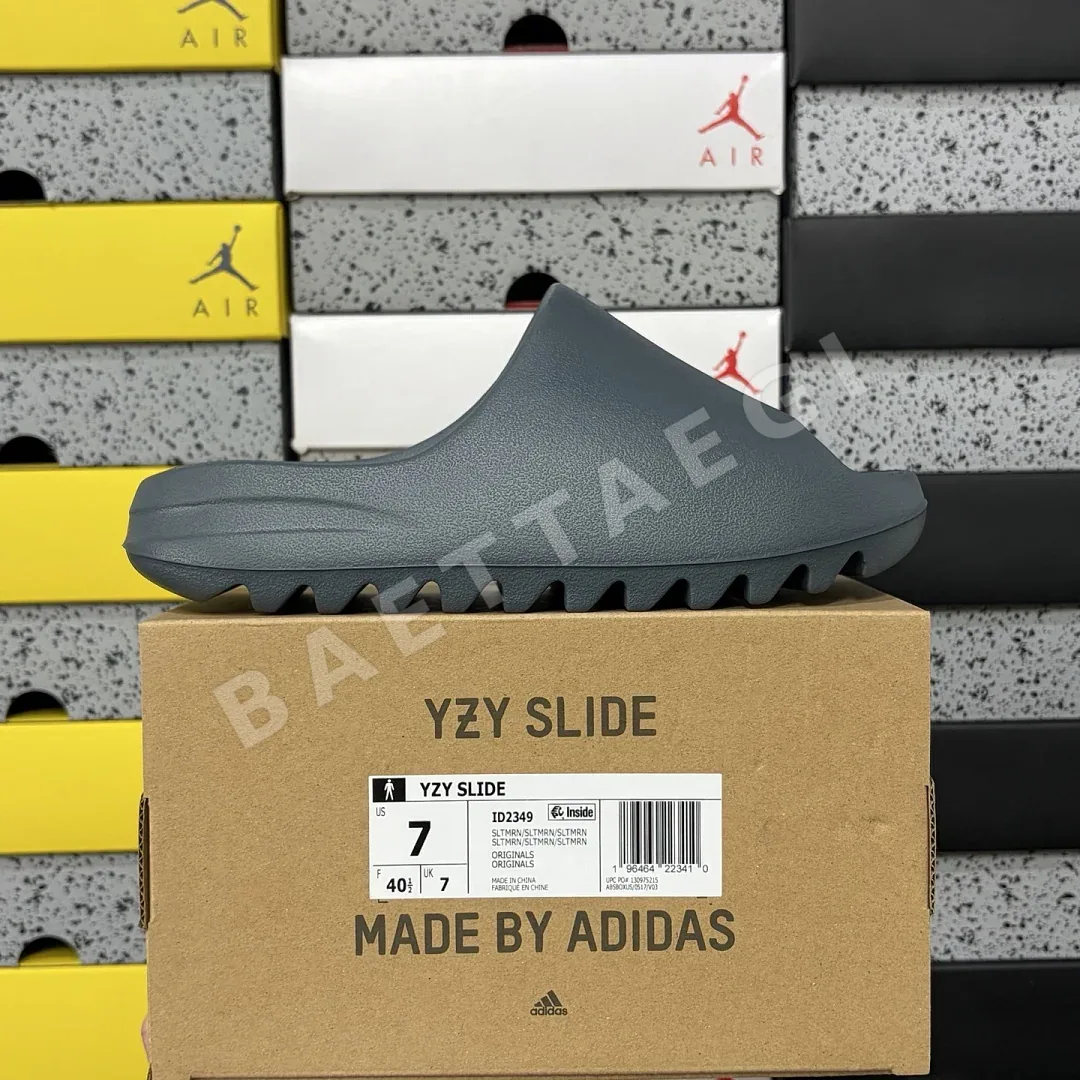 아디다스 [LW] 이지 슬라이드 ID2349 200622 Adidas Yeezy Slide Slate Marine