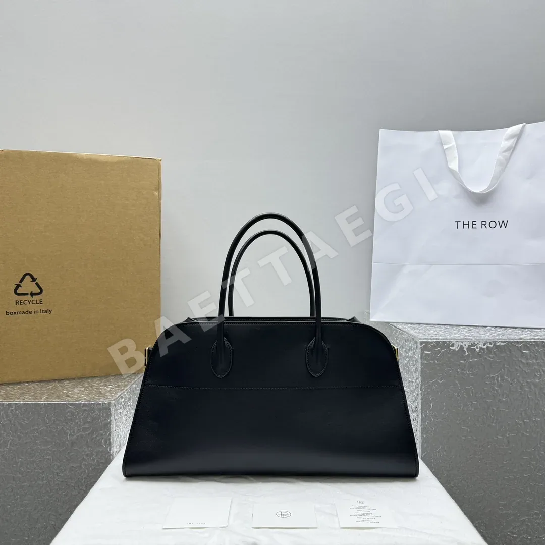 더로우 플레인 텍스처 블랙 가방 상세 이미지 1
