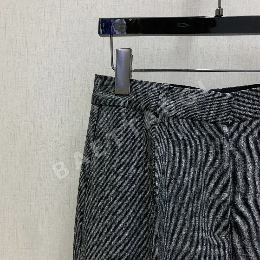 샤넬 레트로그레이 스트레이트 팬츠 남성 바지 상세 이미지 2