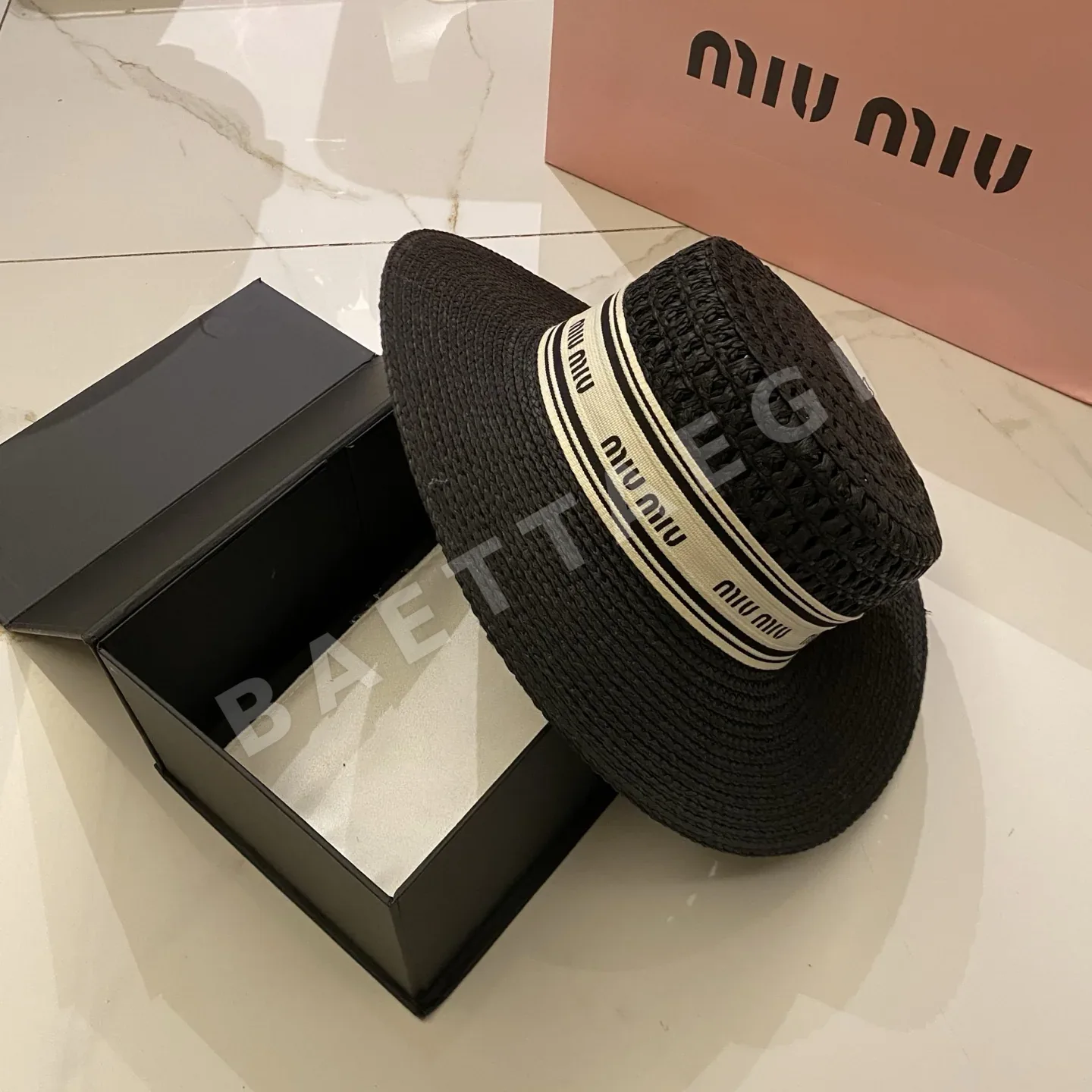 미우미우 모자 80744 Miu Miu Cap 상세 이미지 5