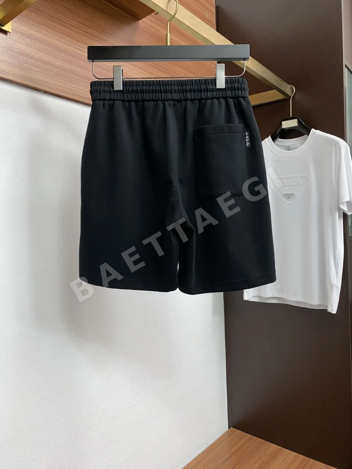 크롬하츠 테리 코튼 남성 반바지 상세 이미지 9