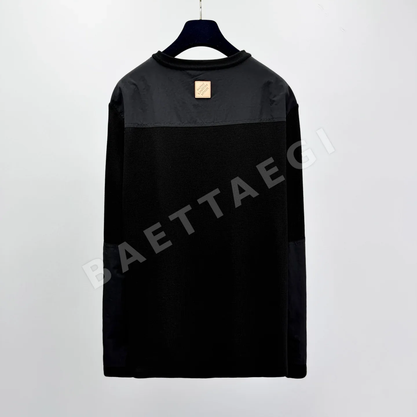 루이비통 LV 패치워크 크루넥 긴팔 티셔츠 상세 이미지 2