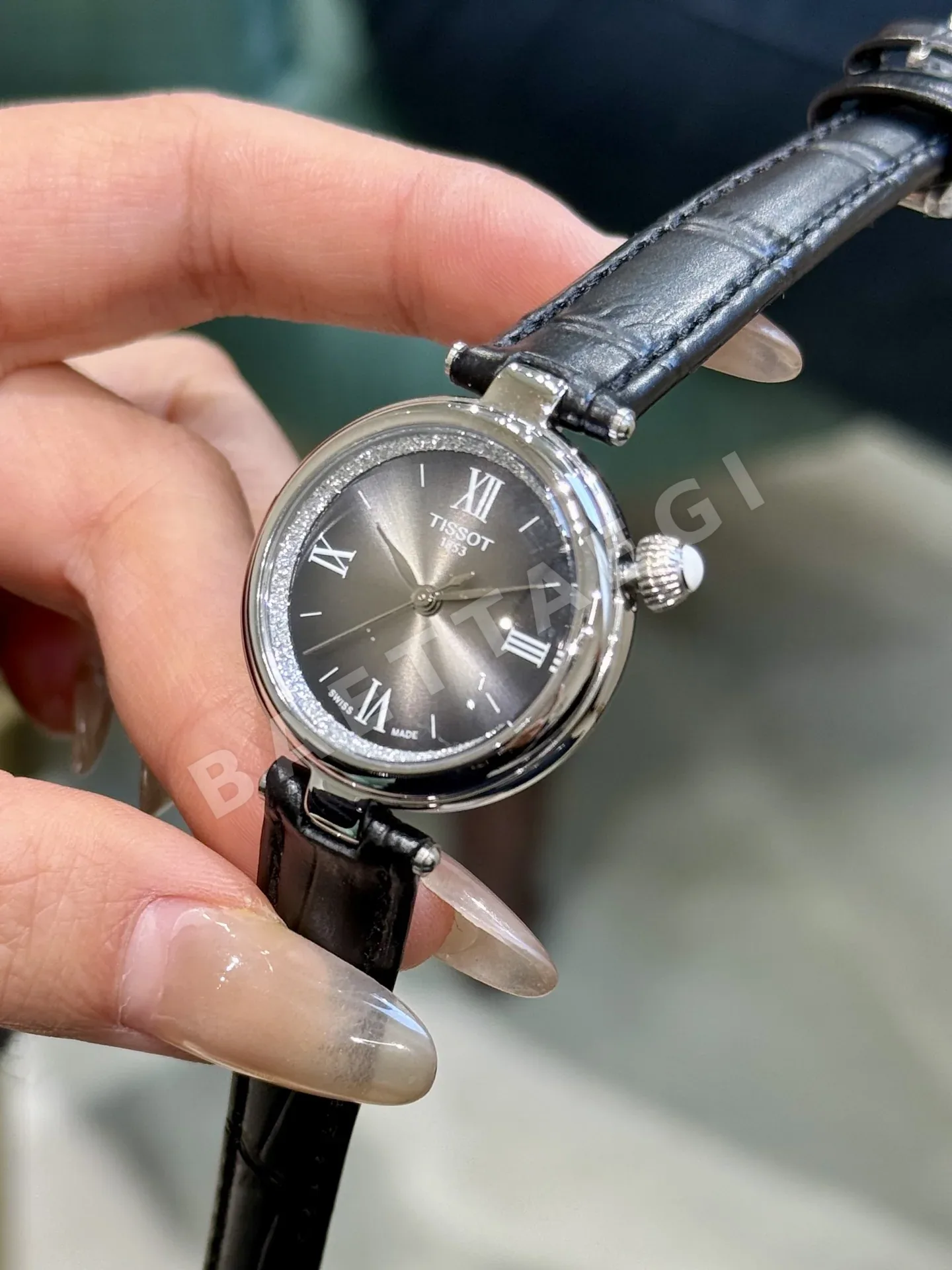 티쏘 T152 316 L 스틸 사파이어 쿼츠 여성 시계 레플리카 45553 Tissot 상세 이미지 4