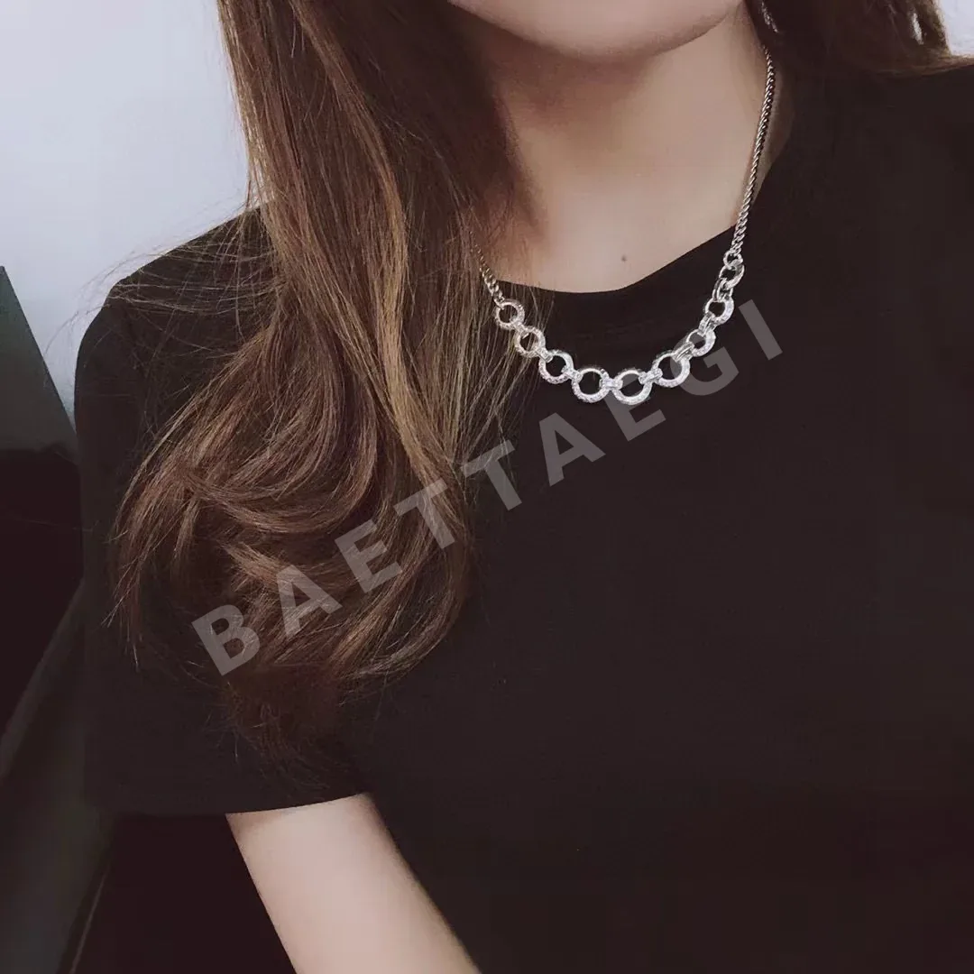 크롬하츠 레터 서클 크로스 플라워 목걸이 상세 이미지 6