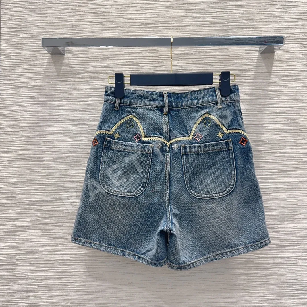 루이비통 여성 데님 반바지 상세 이미지 9