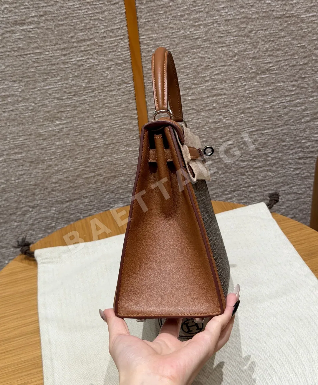 에르메스 토왈 H 켈리 패치워크 가방 상세 이미지 2