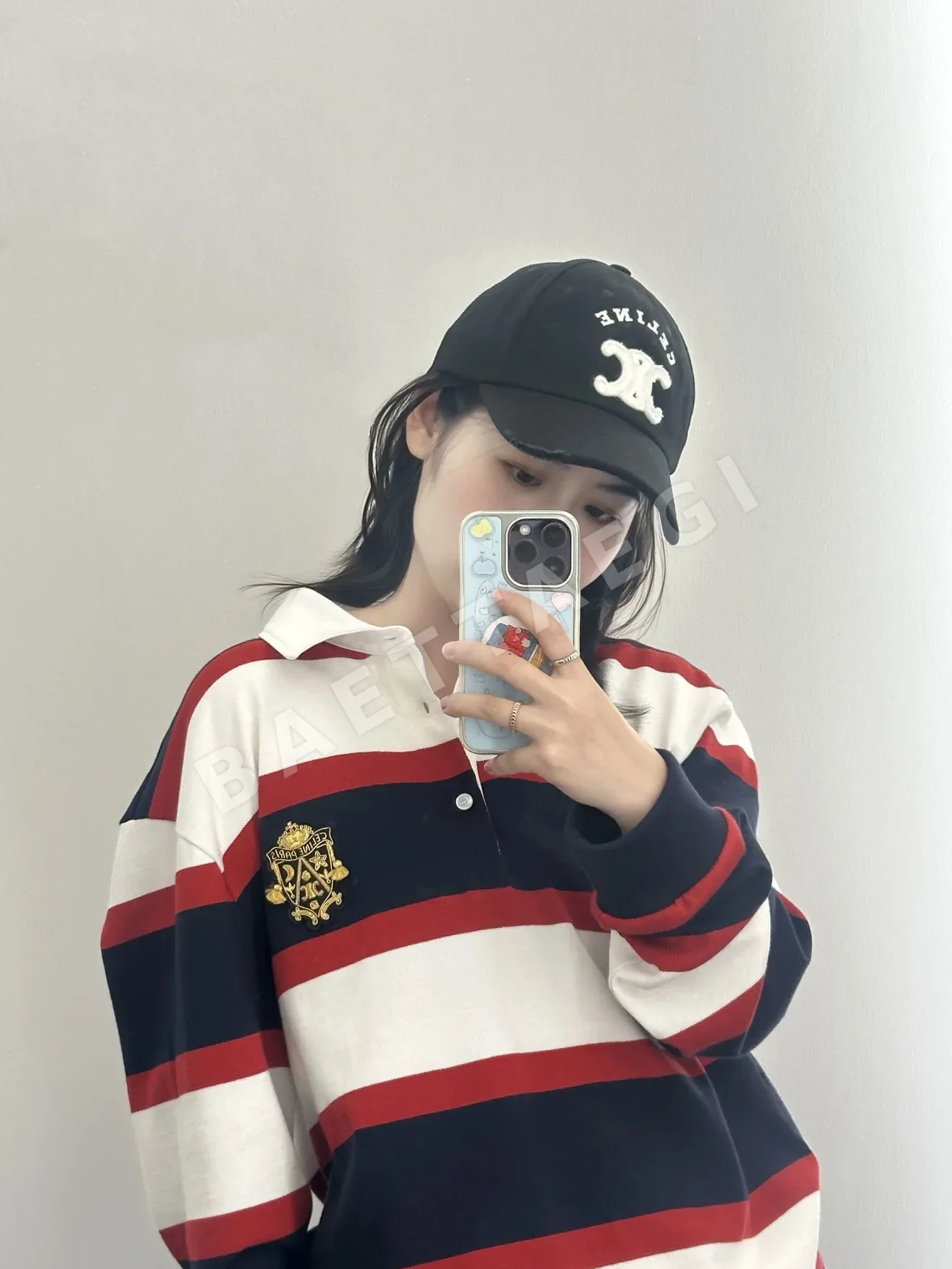셀린느 레터링 베이스볼 모자 120124