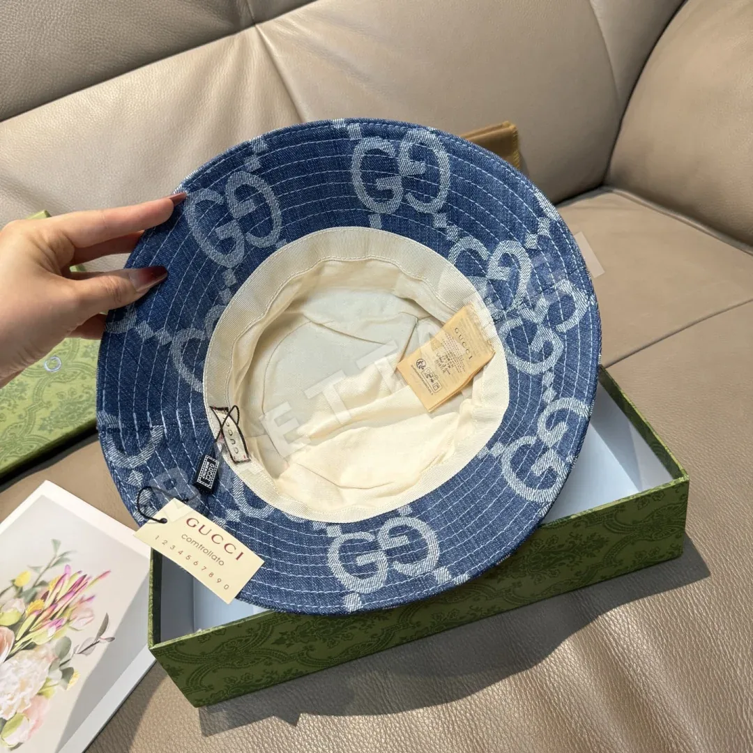 구찌 더블 G 로고 버킷햇 모자 상세 이미지 7