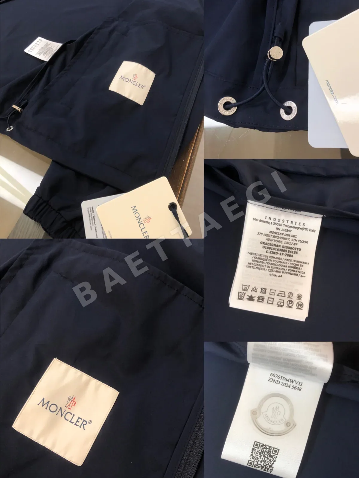 몽클레르 클래식 비즈니스 캐주얼 트렌치 자켓 상세 이미지 8