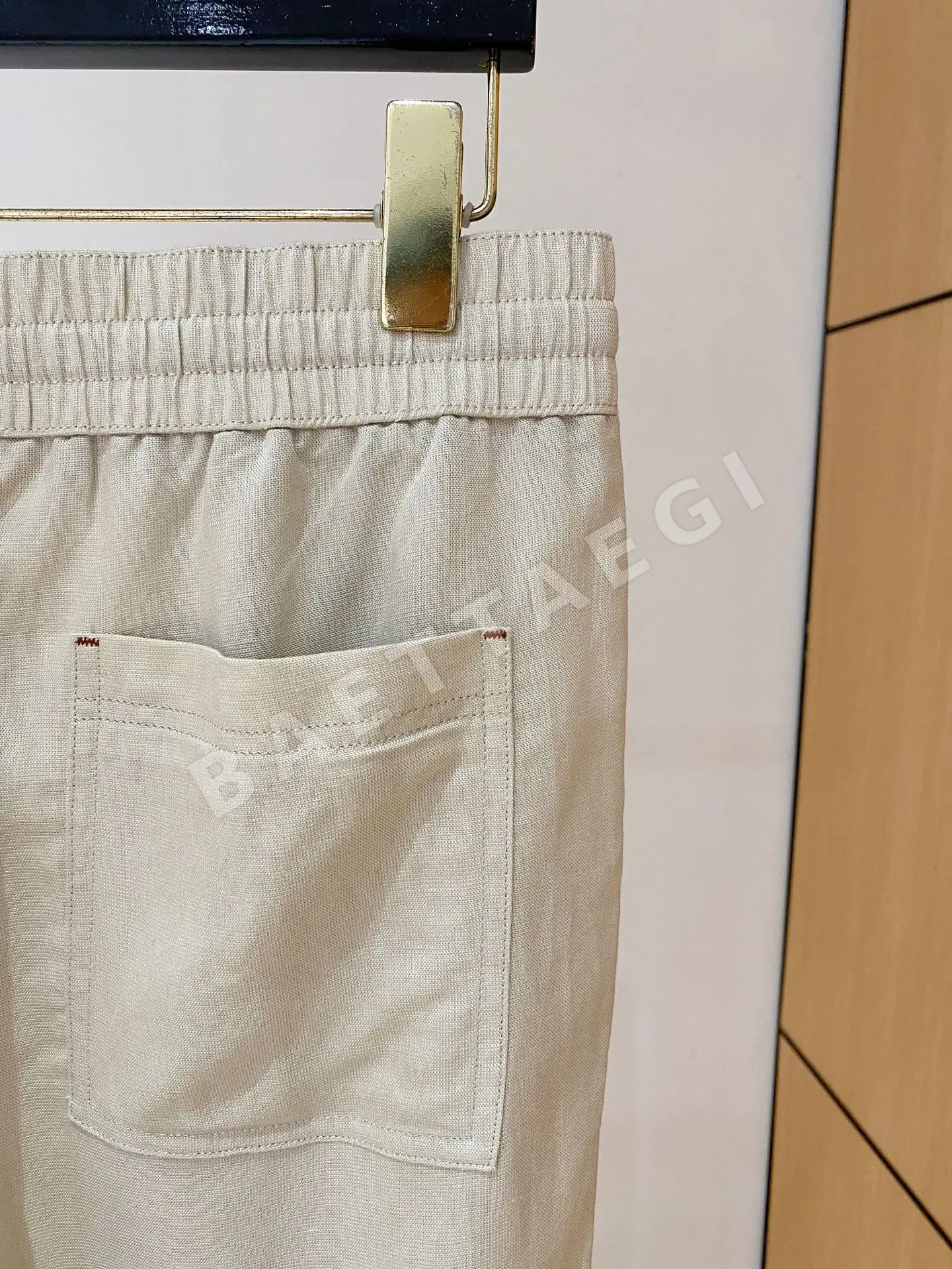 로로피아나 린넨 혼방 남성 바지 상세 이미지 8