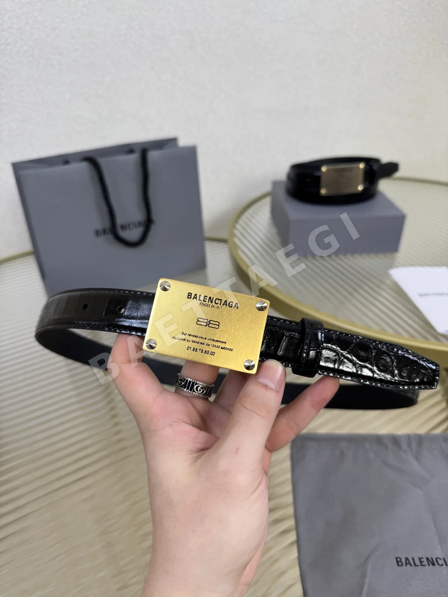 발렌시아가 벨트 58005 Balenciaga Belt 상세 이미지 2