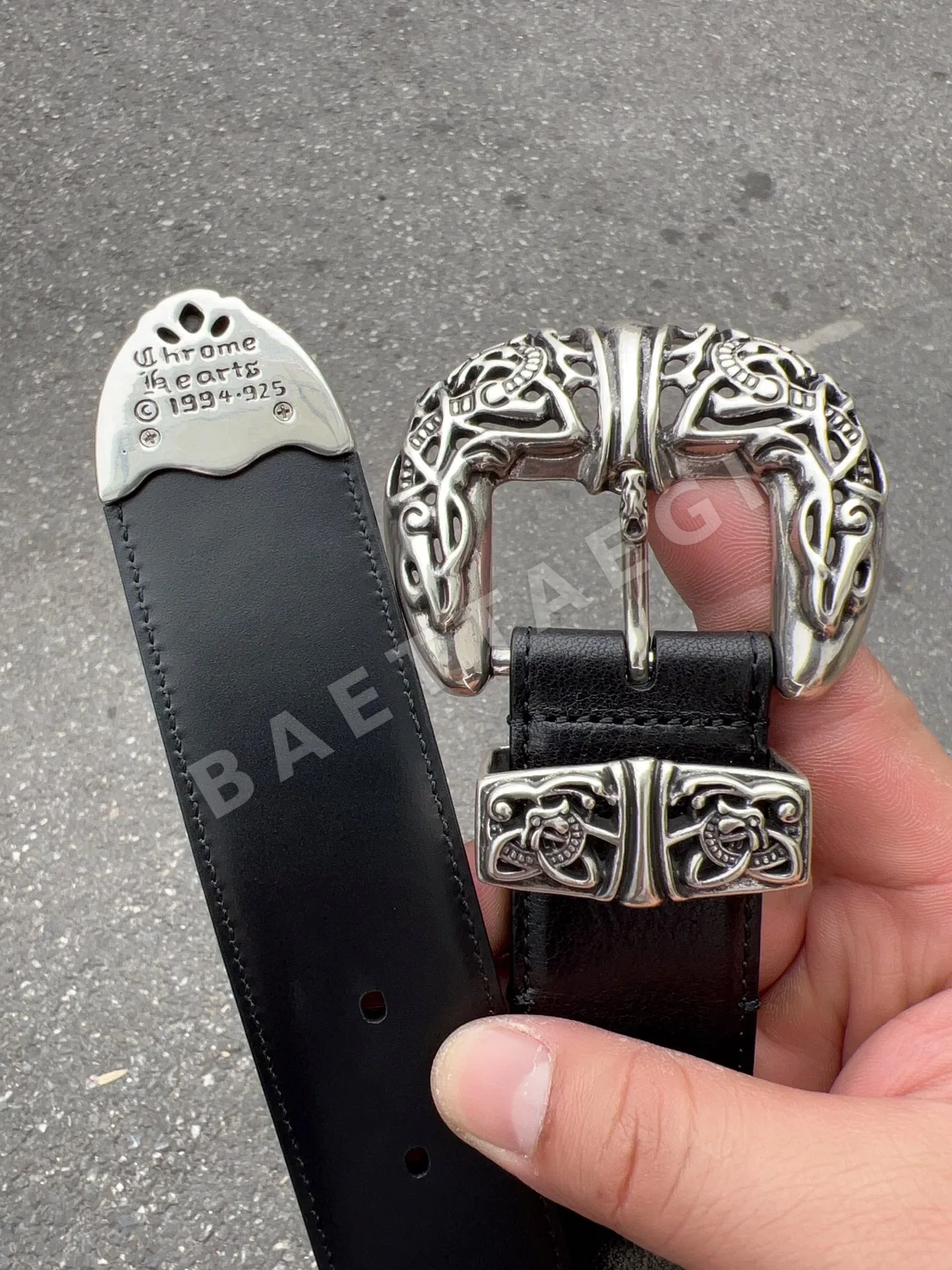 크롬하츠 벨트 라지 사이즈 폭 3.8 cm 상세 이미지 8