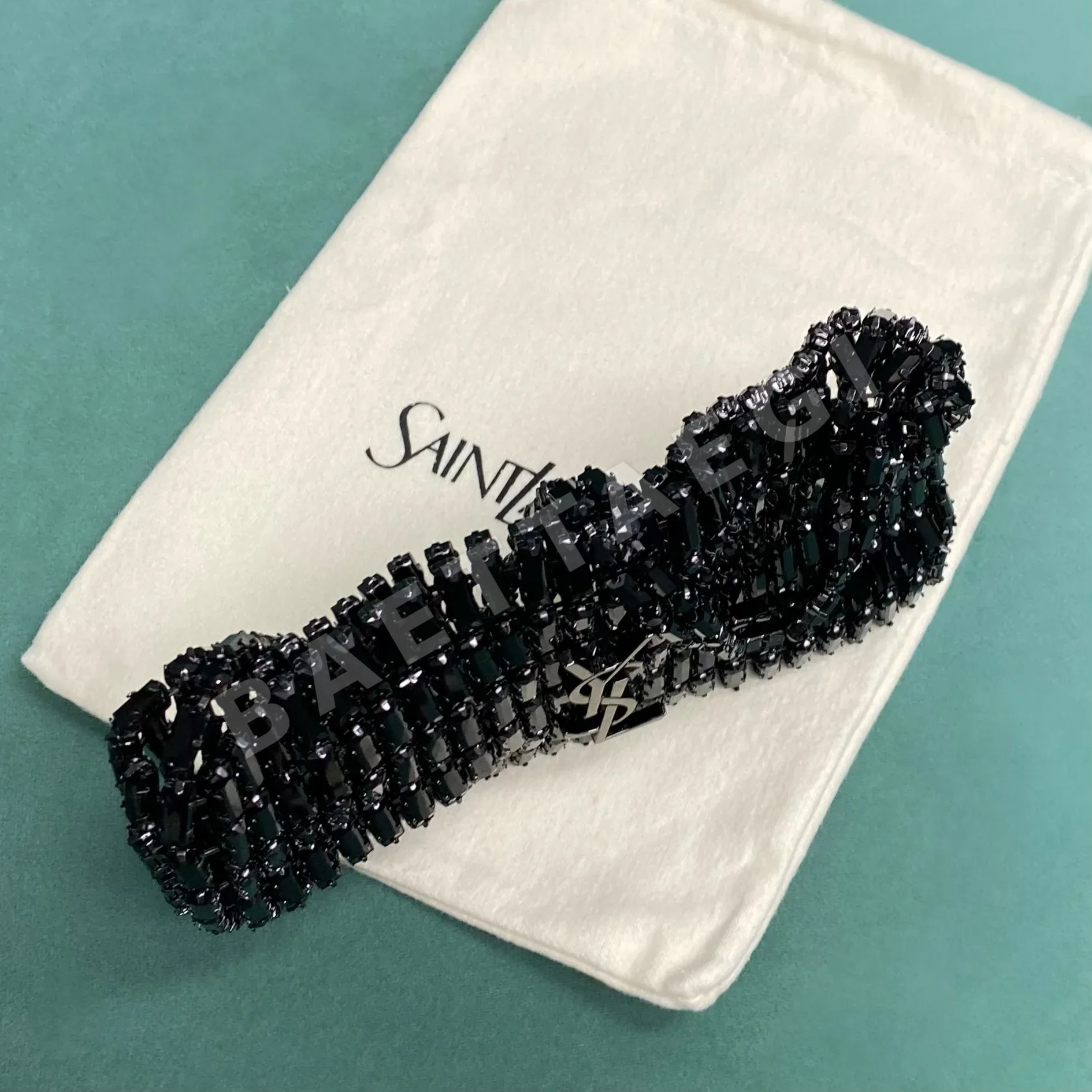 생로랑 크리스탈 이브닝 클러치 가방 상세 이미지 9