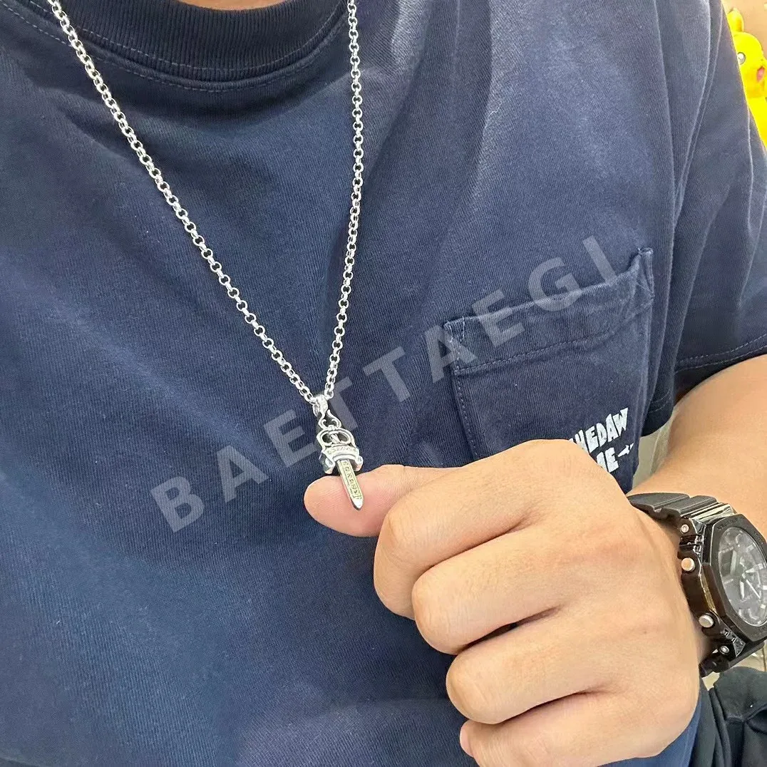 크롬하츠 빈티지 보검 팬던트 목걸이 상세 이미지 6