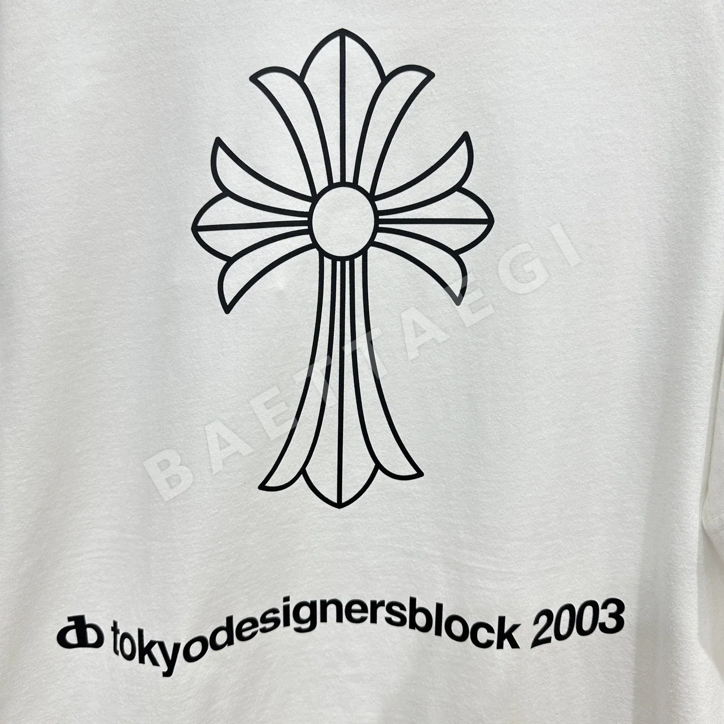 크롬하츠 남성 반팔 티셔츠 상세 이미지 2
