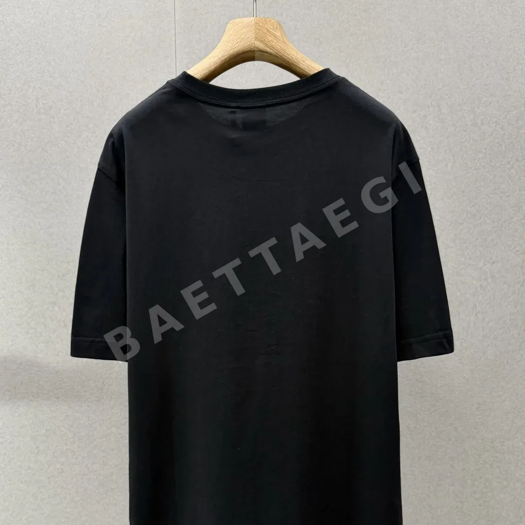 디올 메달리온 로고 남성 반팔 티셔츠 상세 이미지 4