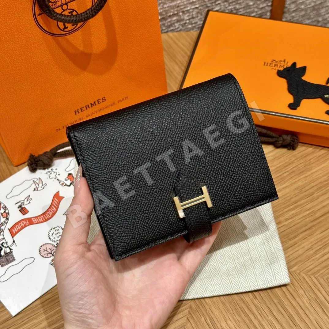에르메스 베안 카드홀더 미니 앱송 가죽 지갑 상세 이미지 7