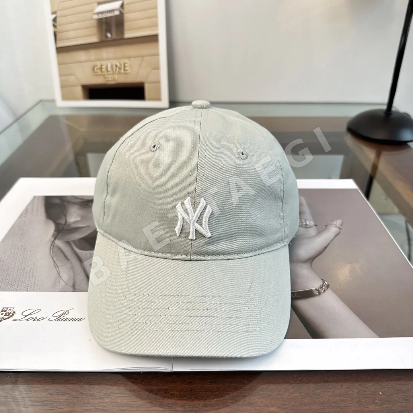 MLB 3D LA 자수 프리사이즈 야구모자 상세 이미지 2