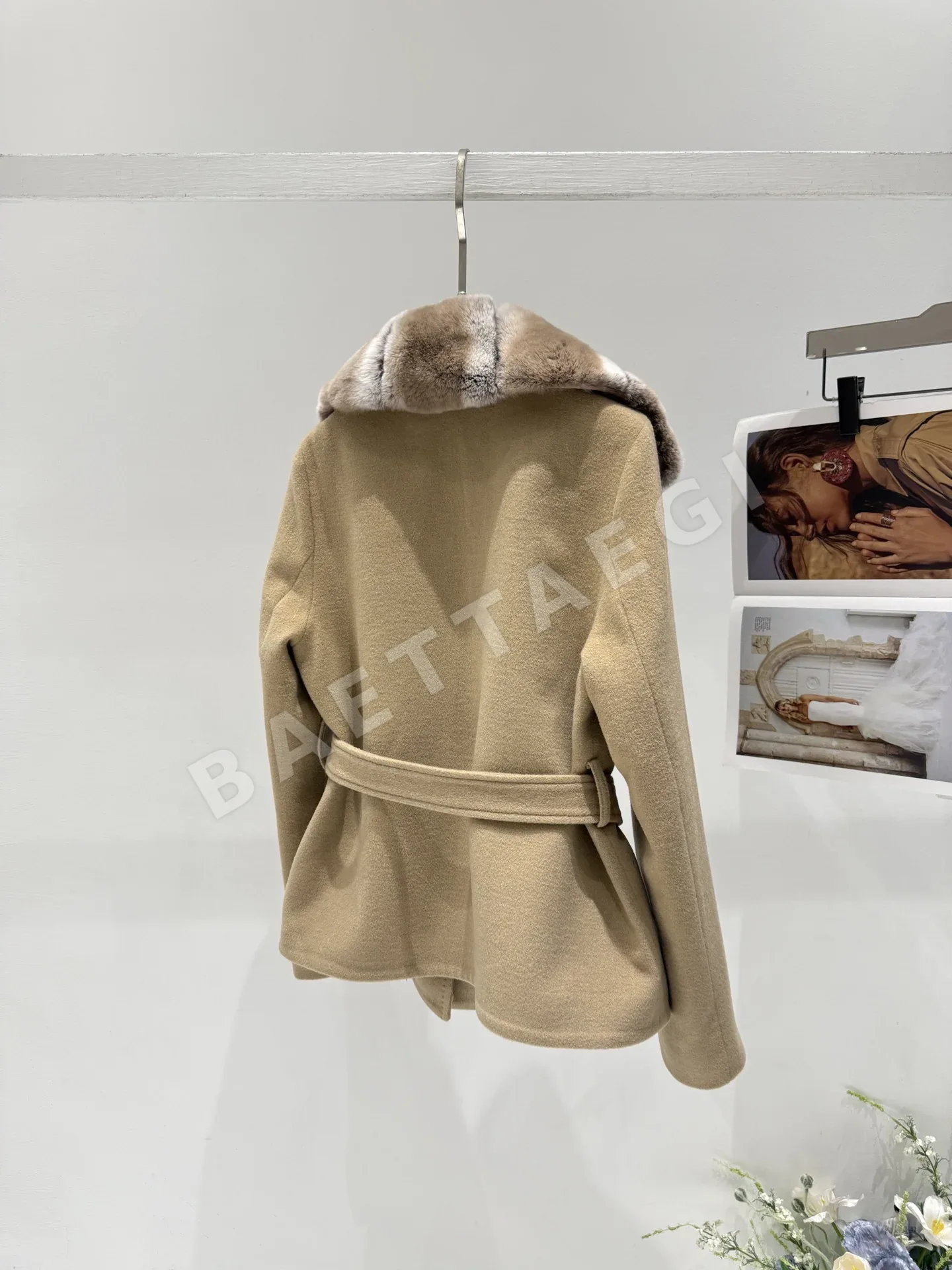 로로피아나 여우 모피 캐시미어 여성 자켓 상세 이미지 9
