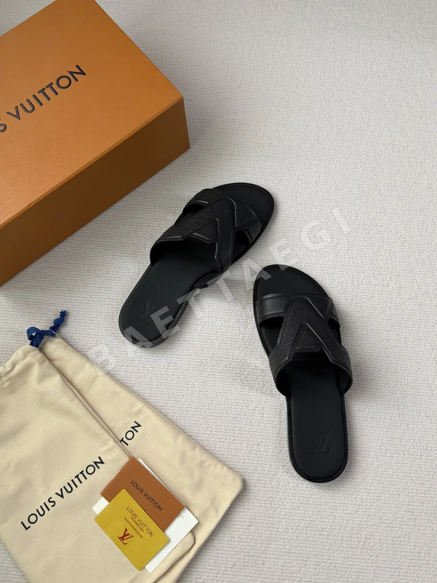 루이비통 포르티피노 카프스킨 슬리퍼 상세 이미지 11