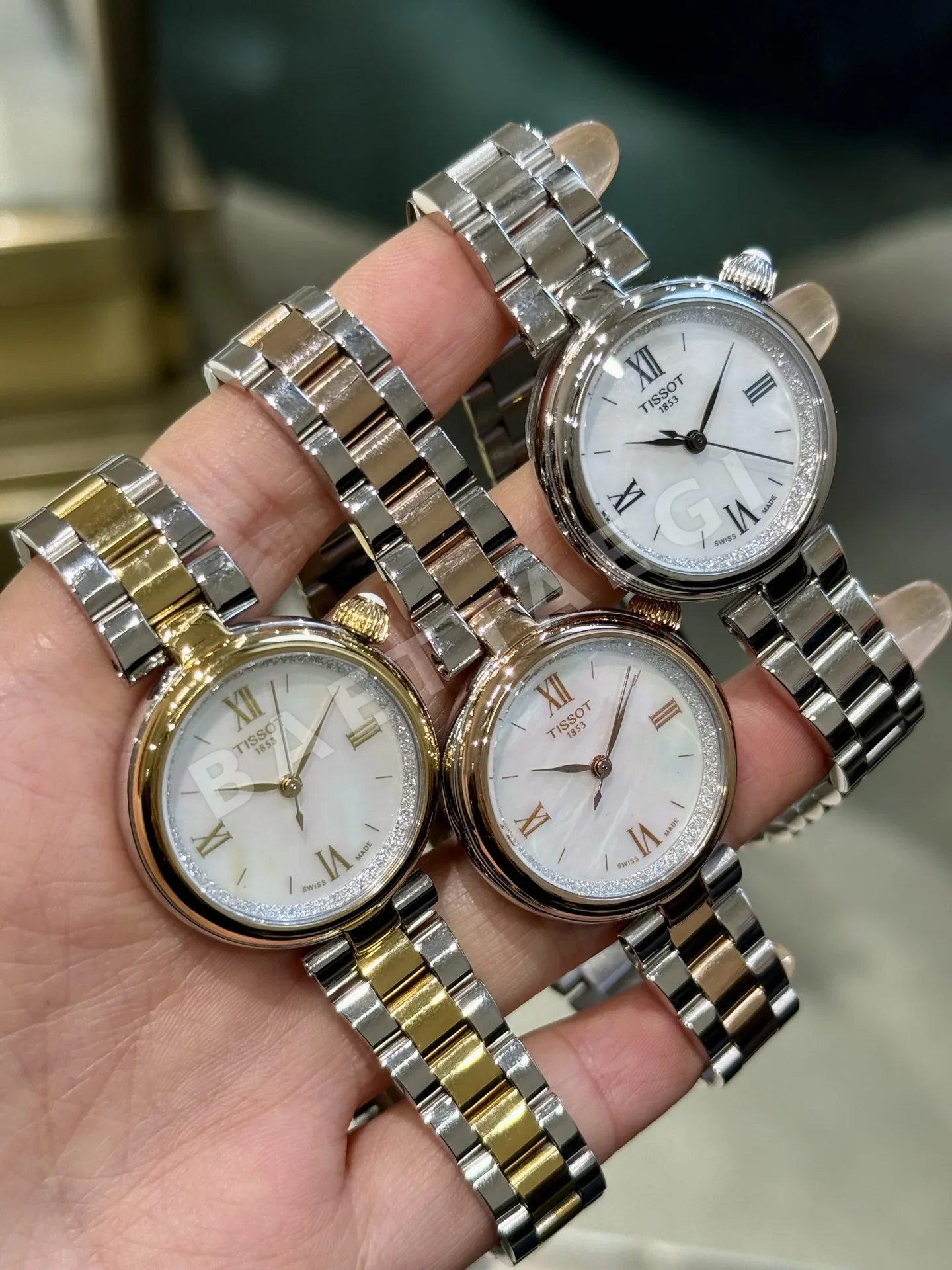 티쏘 T152 316 L 스틸 사파이어 쿼츠 여성 시계 레플리카 45552 Tissot 상세 이미지 2