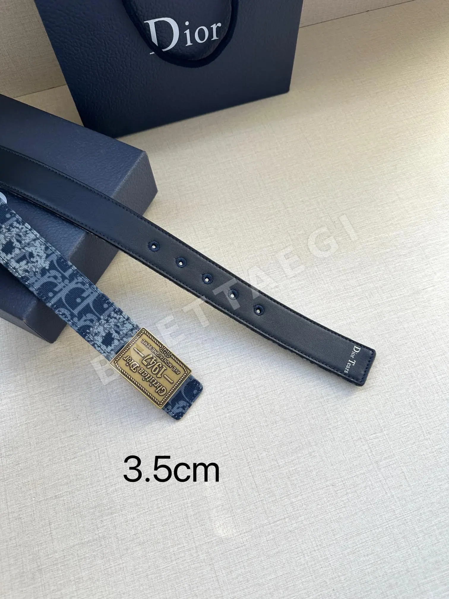 디올 CD 아이콘 로고 벨트 상세 이미지 6