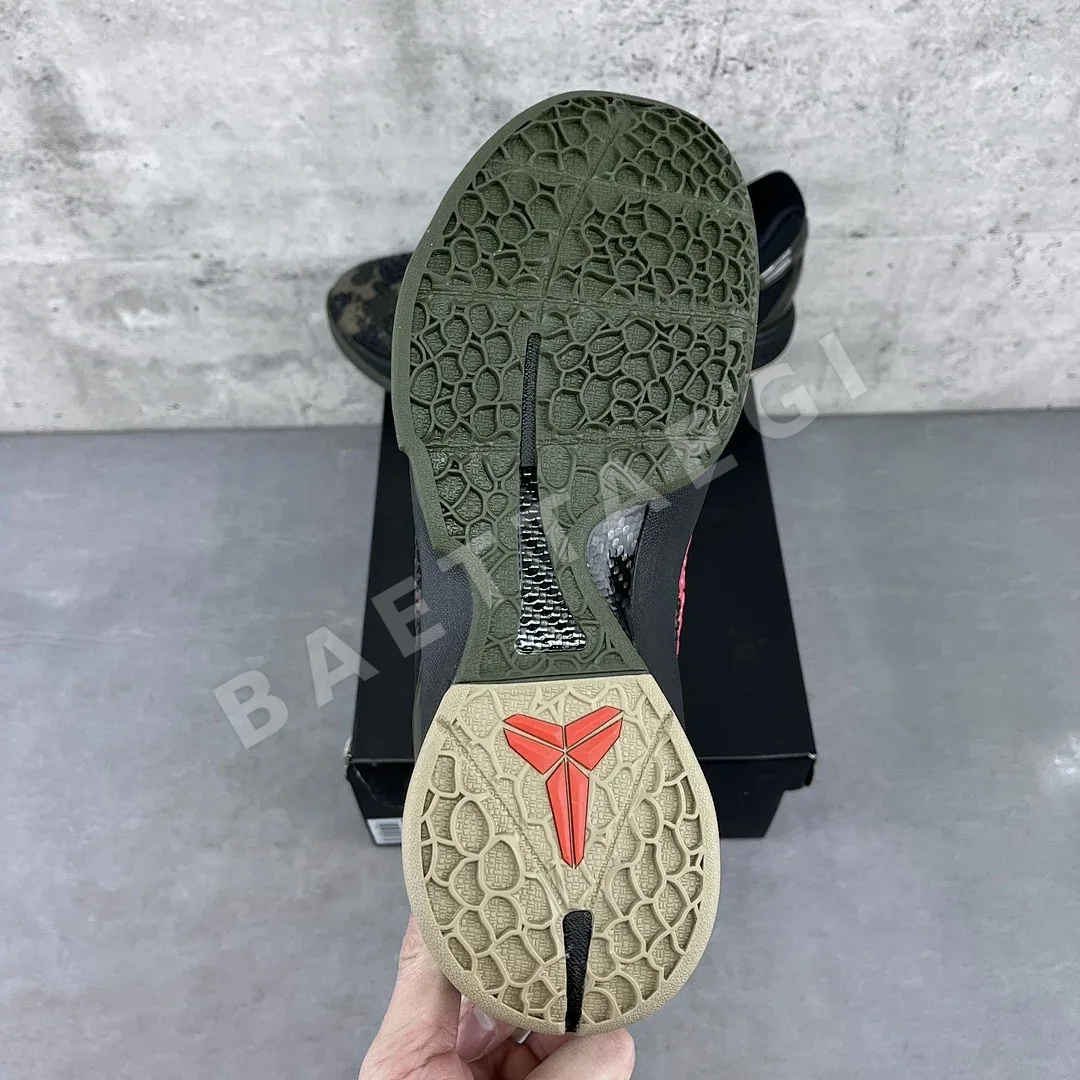 나이키 [GX] 코비 6 프로트로 블랙 레드 FQ3546-001 201374 Nike Kobe 6 Protro Italian Camo ZK6 상세 이미지 6